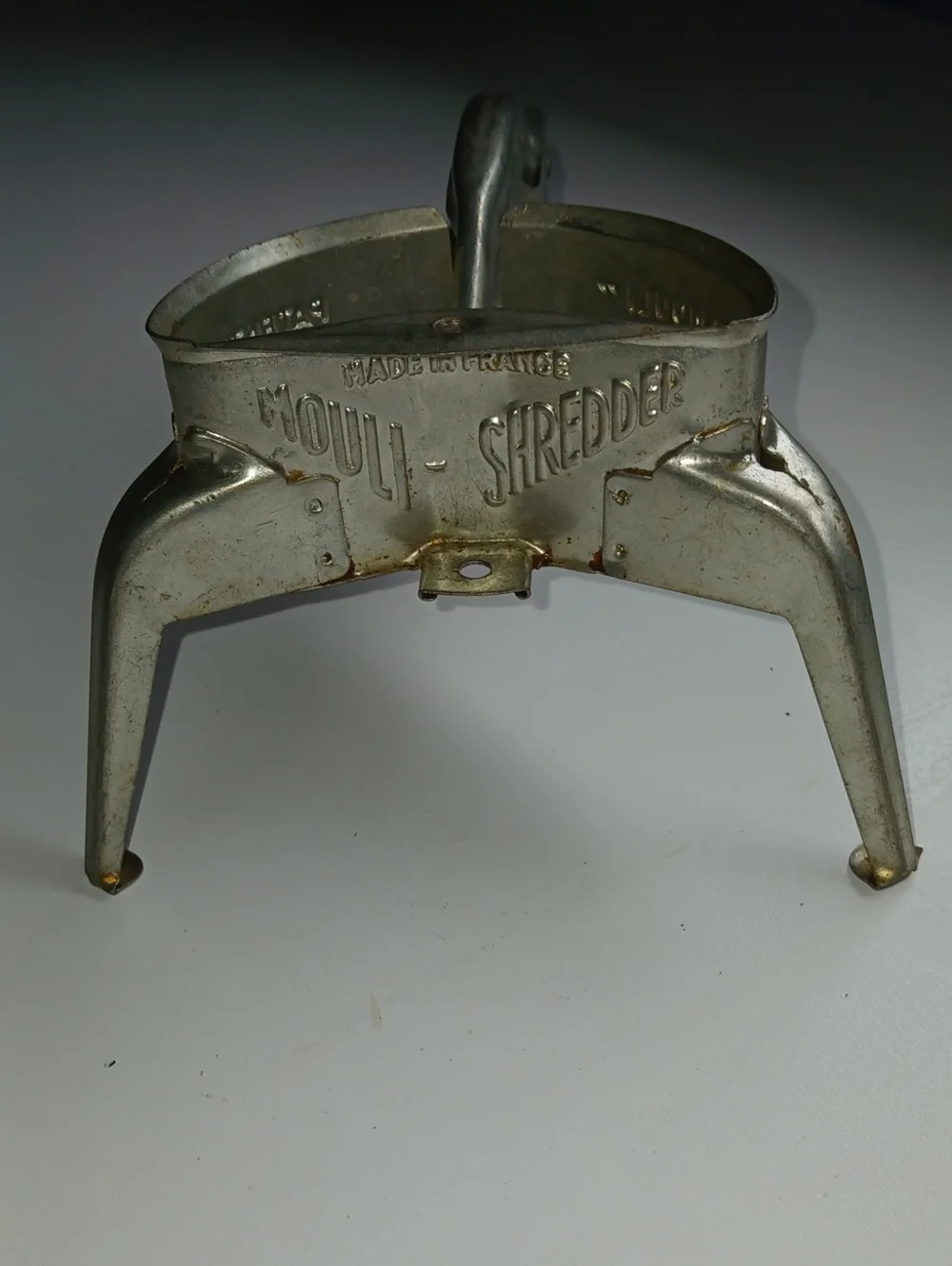 Vintage Mouli Shredder- Made In France--no Cutter Plate